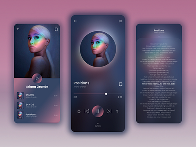 MAMusic app app design design mobile music music app ui