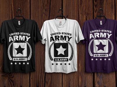 army t shirt animation branding design graphic design illustration illustrator logo minimal typography vector