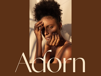 Adorn beauty branding jewelry
