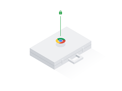 Chrome Security — Illustration