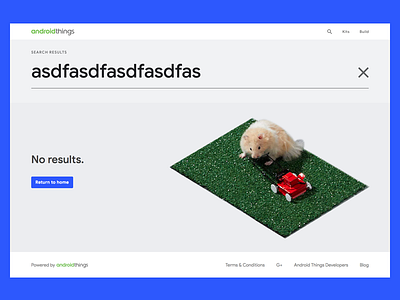 Android Things — Search blank state android animal blank state hamster maker photography search search results