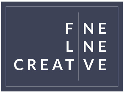 Creative Studio Logo brand identity branding clean freelancer logo minimalist sans serif studio typography