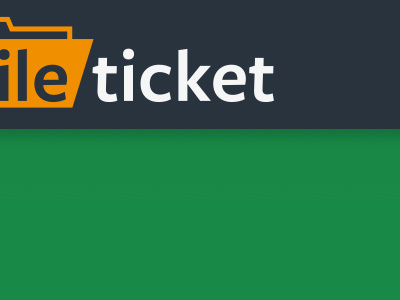 Ticket app identity logo mobile responsive