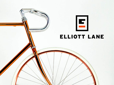 Elliott Lane Bicycles bicycles bikes branding letter logo type