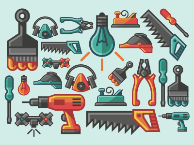 Vector set of tools