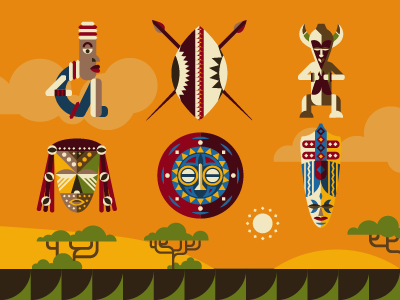 African ceramics by Loordess Guidewom on Dribbble