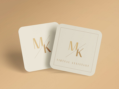 MK Virtual Assistant branding branding and identity branding elements branding strategy branding studio business card design logo