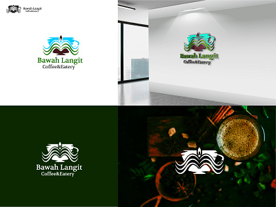 Bawah Langit Coffee Eatery Logo Concept 2 redesigns logo logo design logodesign logos visual identity