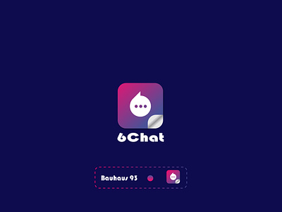 Modern Chat App Logo