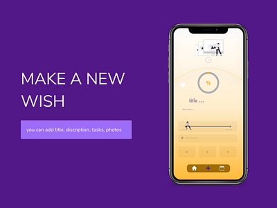 add new item add design illustration ui ui ux ux ux design uxdesign wishlist yellow