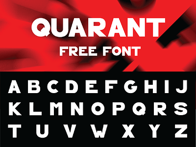 Quarant - Free Font classic design font font design fonts free free font free typeface freebie graphic design illustrator itsnicethat print sans serif type typeface design typography
