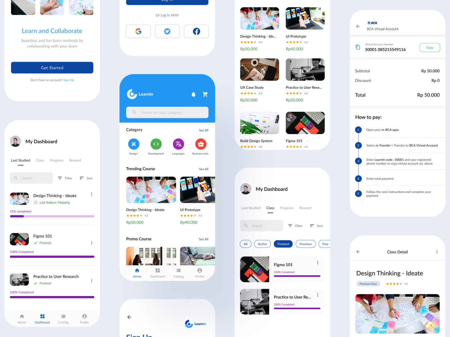 Learning Mobile App by Ariq Alsina on Dribbble