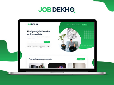 JOB DEKHO :: Website Design - Job website UI/UX design hardenrahul job portal job web deisgn job web deisgn job website ui uiux ux website design