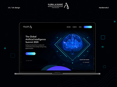 Global AI Summit :: Artificial intelligence Website Design