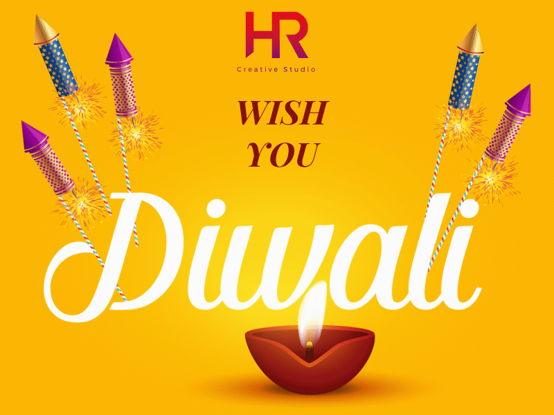 Happy Diwali wishes and greetings by Rahul Sahu on Dribbble