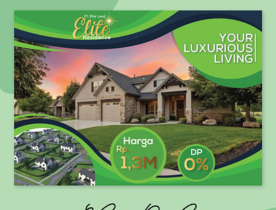 Brochure of Elite Residence brochure brochure design brochure template design vector