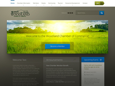 Chamber of Commerce Website chamber of commerce design fresh modern website