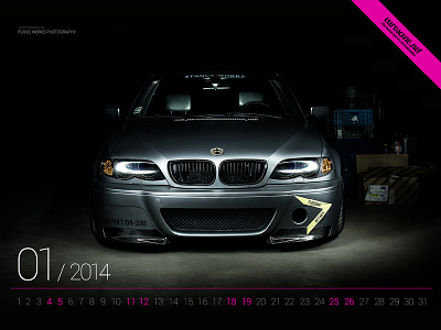 Euroscene.net Calendar 2014 2014 calendar cars czech euroscene.net low slovakia stance