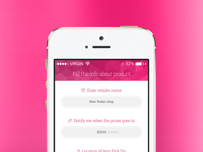 Freebie: Shopping App Notification Screen