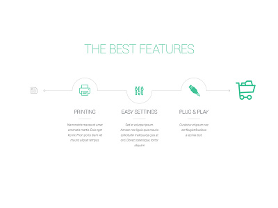 Freebie: Best Features Content content features free psd web