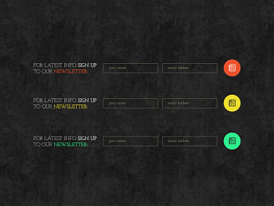 Freebie: Grunge Newsletter Signup background button free grunge input newsletter psd signup