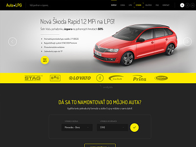AutoplusLPG Website project auto automotive car cng conversion gas lpg plyn retrofit web