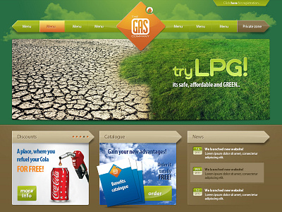 FREE Gas Company Homepage free fuel gas lpg psd tank website