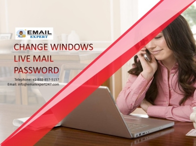 Change Windows Live Mail Password