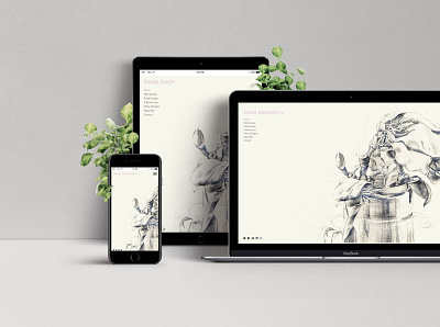 Daoyong's Portfolio branding design illustration web design