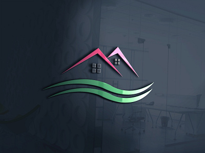 Logo for Real Estate Company graphics design logo logodesign real estate logo realestate srgraphicspoint