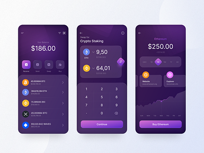 Crypto Staking App