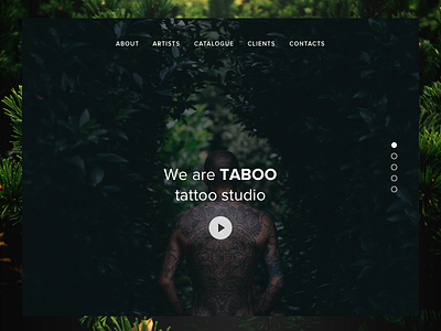 Daily UI: Day 3 - Landing Page design landing layout minimalistic page simple visual web webdesign website