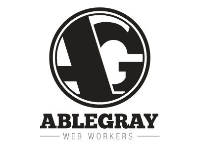 Attempting a logo for ableGray