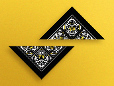 Pattern on a square scarf art branding design graphicdesign illustration kalinowski pattern pattern art pattern design project scarf vector