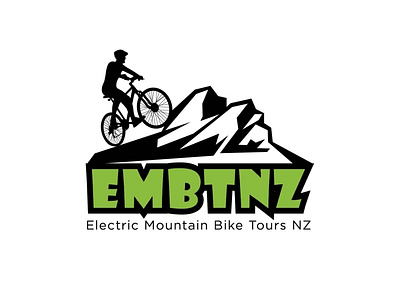 EMBTZ Mountain Bike logo bikelogo branding custom logo design logo logo design minimal minimal logo mountain logo vector