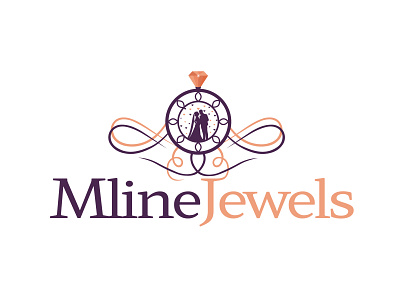 MineJewels Logo Design beauty logo branding custom logo design graphic design jewel logo logo logo design minimal minimal logo vector