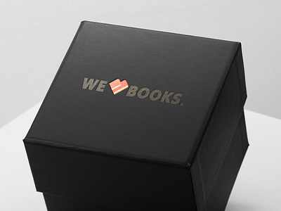 we love books book brand branding design graphic design illustration illustrator logo logotype love typography vector