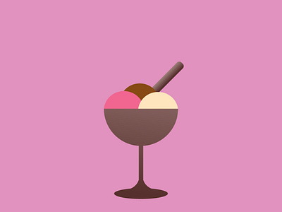 ice cream animation app branding design icon illustration logo minimal typography website