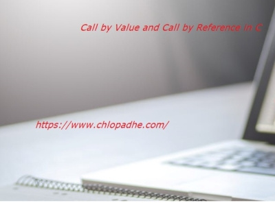 Call by Value and Call by Reference in C c programming