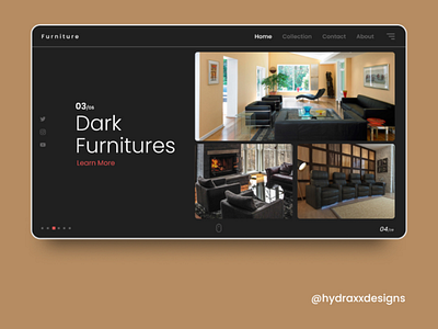 Furnitures App figma figmadesigns furniture inspiration landing landingpage