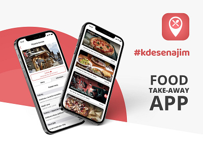 #kdesenajim Food take-away app app design delivery app food app food delivery app restaurant app take away takeaway