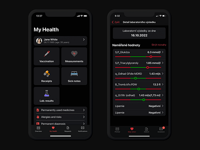 Online Ambulance - Dark Mode