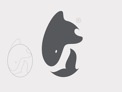 🦈 🐋 animal branding design fish illustration logo vector whale