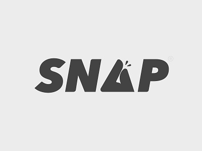 SNAP branding logo type typography