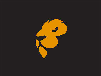 Lion Logo animal branding business cat company jungle king leo lion logo mark orange poster power simple strong symbol tiger tshirt wild