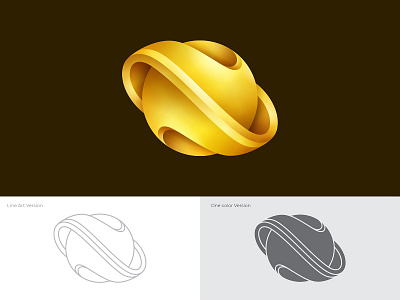 Nebula Jewelry Logo Concept 3d accessory bracelet branding earrings fashion gift glamour gold gradient industry jewel jewelry logo metal necklace ring shine shopping wedding