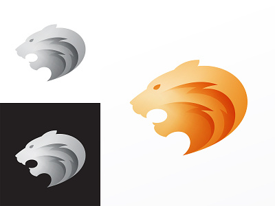 Tiger Logo animal branding lion logo tiger