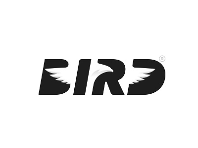 BIRD Logotype bird branding design eagle logo type