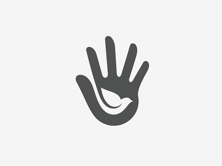 Bird Hand logo by Yoga Perdana on Dribbble