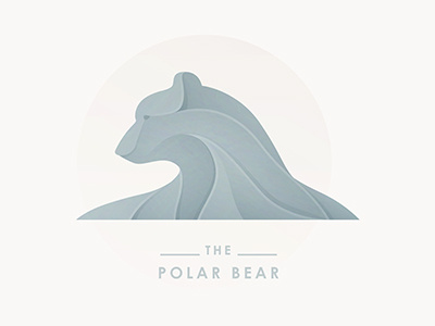 Polar Bear logo polar bear sculpture yp © yoga perdana